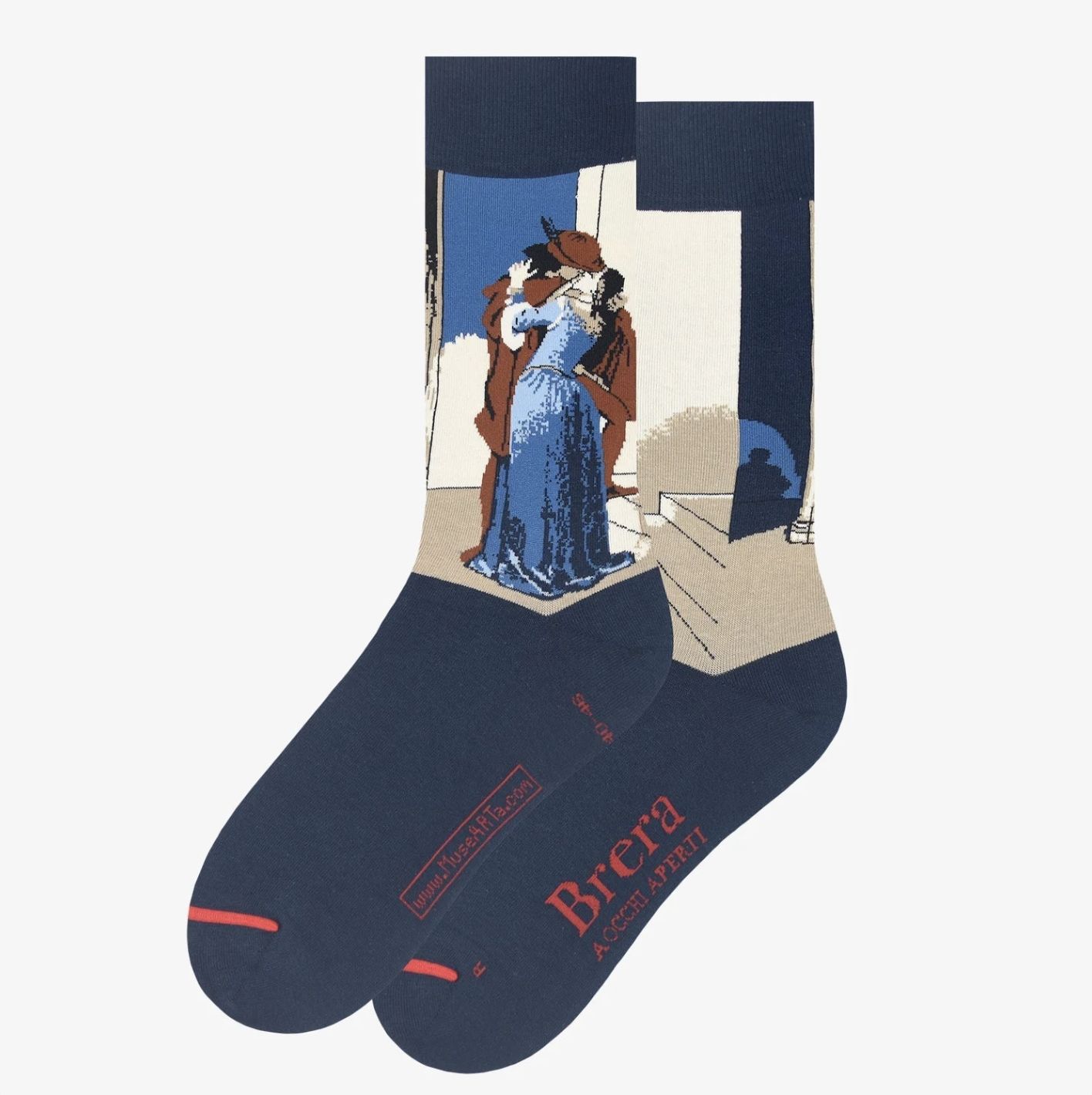 Francesco Hayez - the kiss Sock, Size: EU 36 - 40