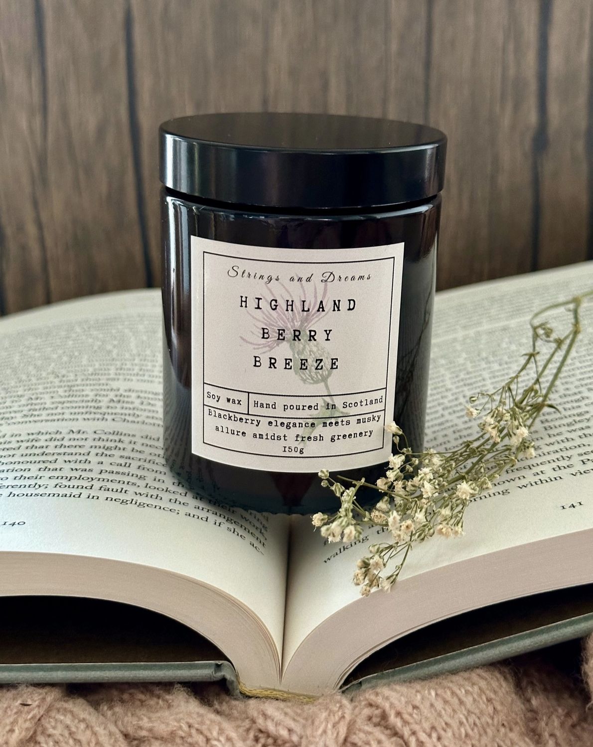 Highland Berry Breeze Soy Wax Candle