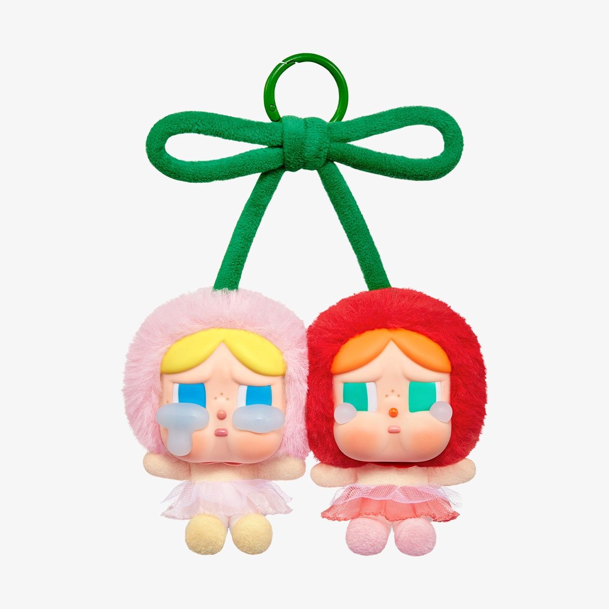 CRYBABY Crying For Love Series-Vinyl Plush Hanging Card (Love You Cherry Much) - No return & refund - Resale CRYBABY Crying For Love Series-Vinyl Plush Hanging Card (Love You Cherry Much) - No return & refund - Resale