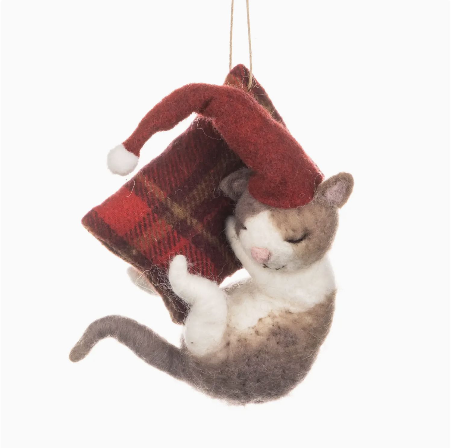 Contented Cat Ornament