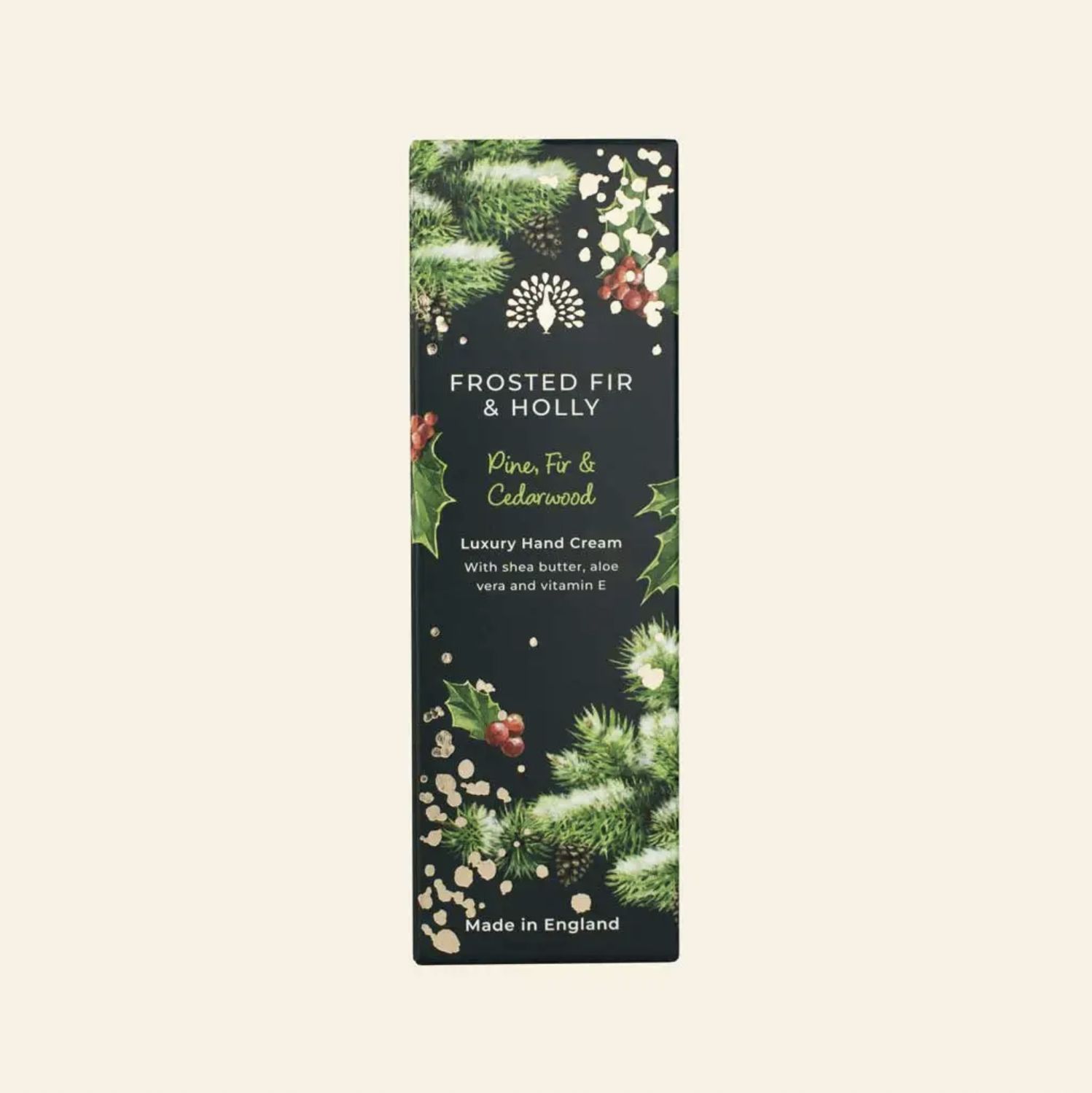 The English Soap Company Christmas Tidings Frosted Fir & Holly Hand Cream The English Soap Company Christmas Tidings Frosted Fir & Holly Hand Cream