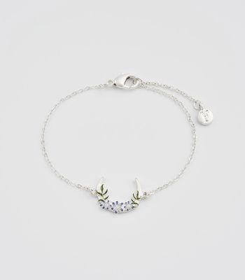 Fable Nightshade Moon Silver Chain Bracelet