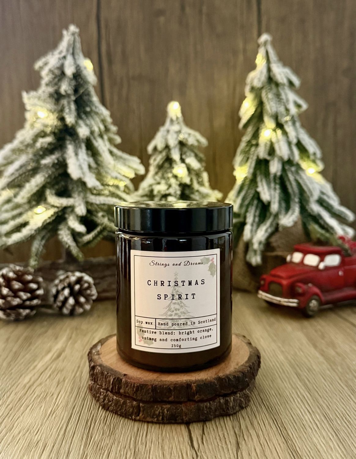 Christmas Spirit Soy Wax Candle