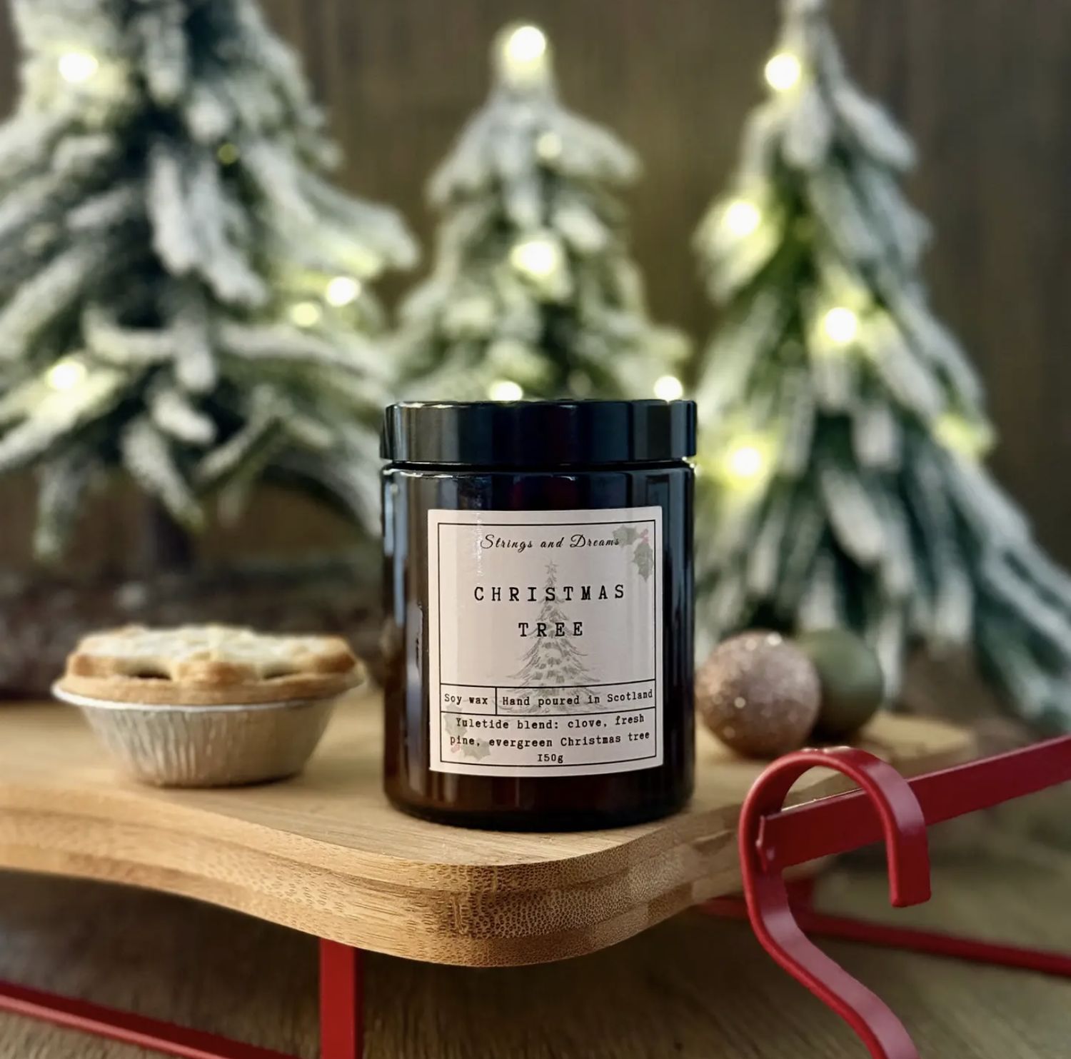 Christmas Tree Soy Wax Candle