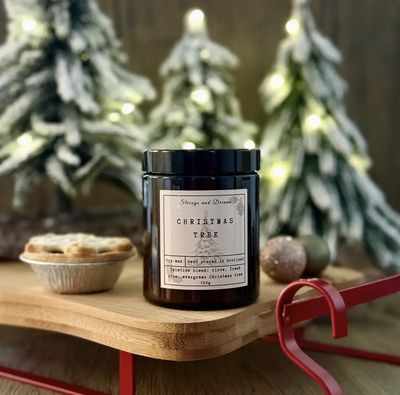 Christmas Tree Soy Wax Candle