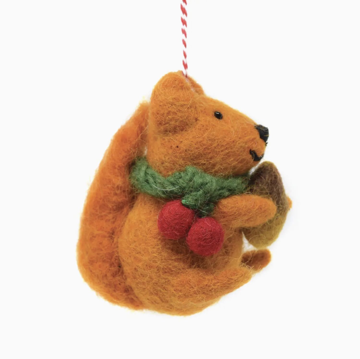 Felt Decoration - Squirrel Christmas Decoration