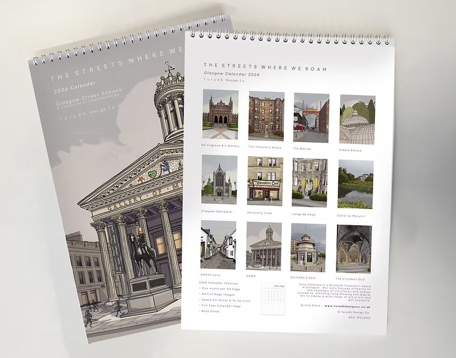 Turadh Design-The Street Where We Roam-2026 Calendar