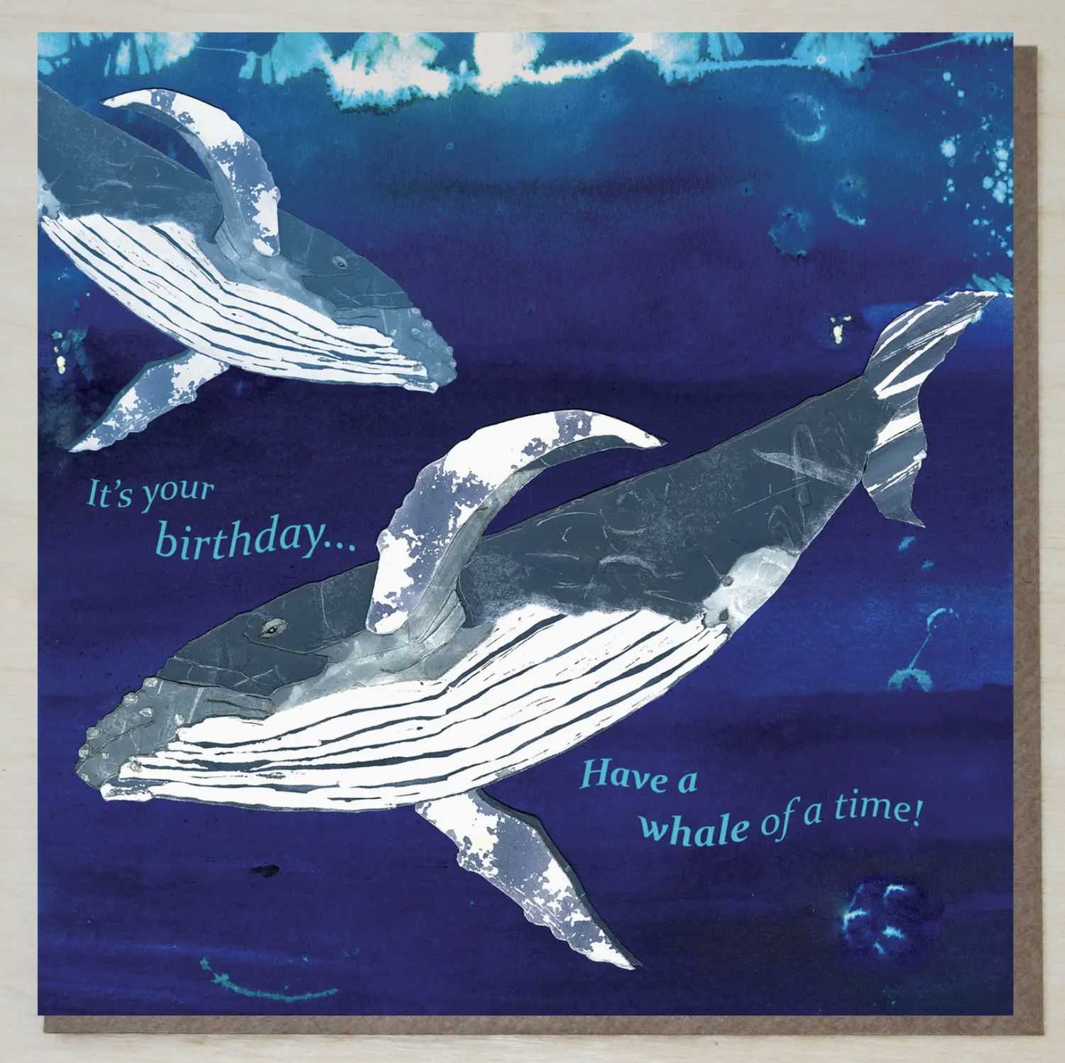 'whale of A Time' Birthday Card