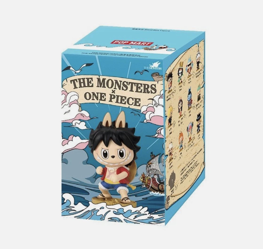 New The Monsters X One Piece Series Blind Box Figure-No Return No Refund-Resale New The Monsters X One Piece Series Blind Box Figure-No Return No Refund-Resale