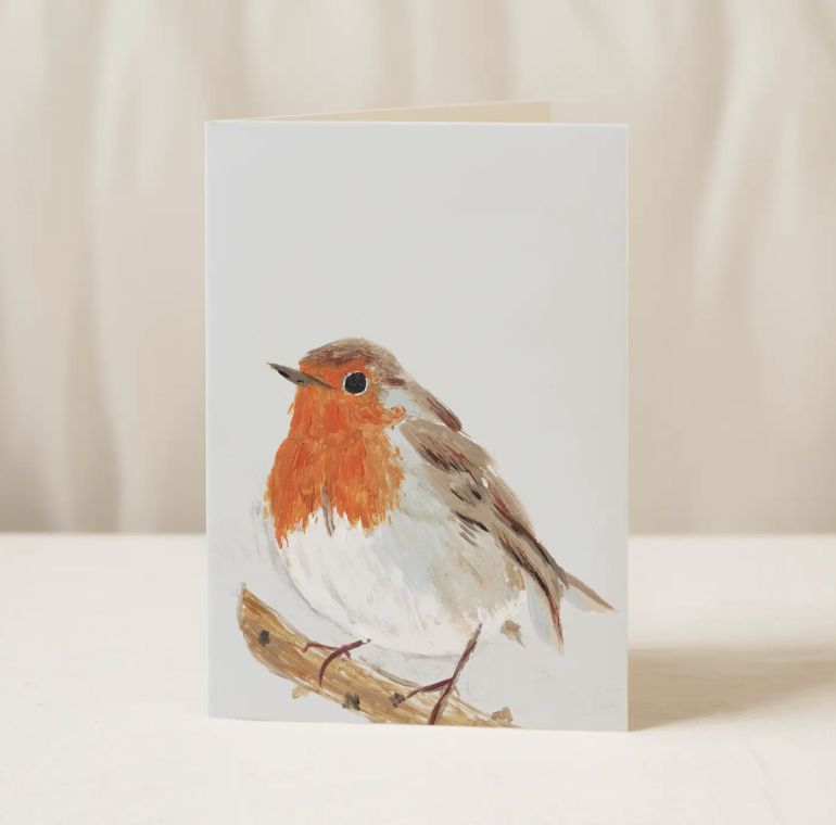 Robin Blank Greetings Card