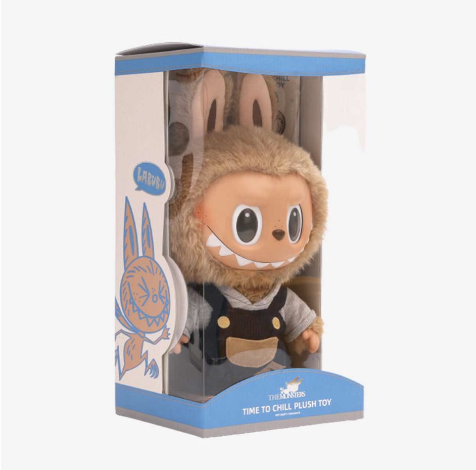 Pop-Mart The Monster - Labubu Time to Chill Vinyl Plush Doll - No return, No Refund, No Exchange