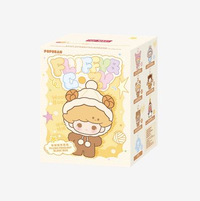 POP BEAN Fluffy & Cozy Series-Plush Pendant Blind Box - No Return, No Refund, No Exchange