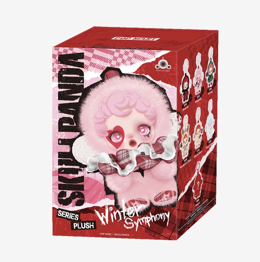Pop-Mart SKULLPANDA Winter Symphony Series Plush Blind Box - No return, No Refund, No Exchange