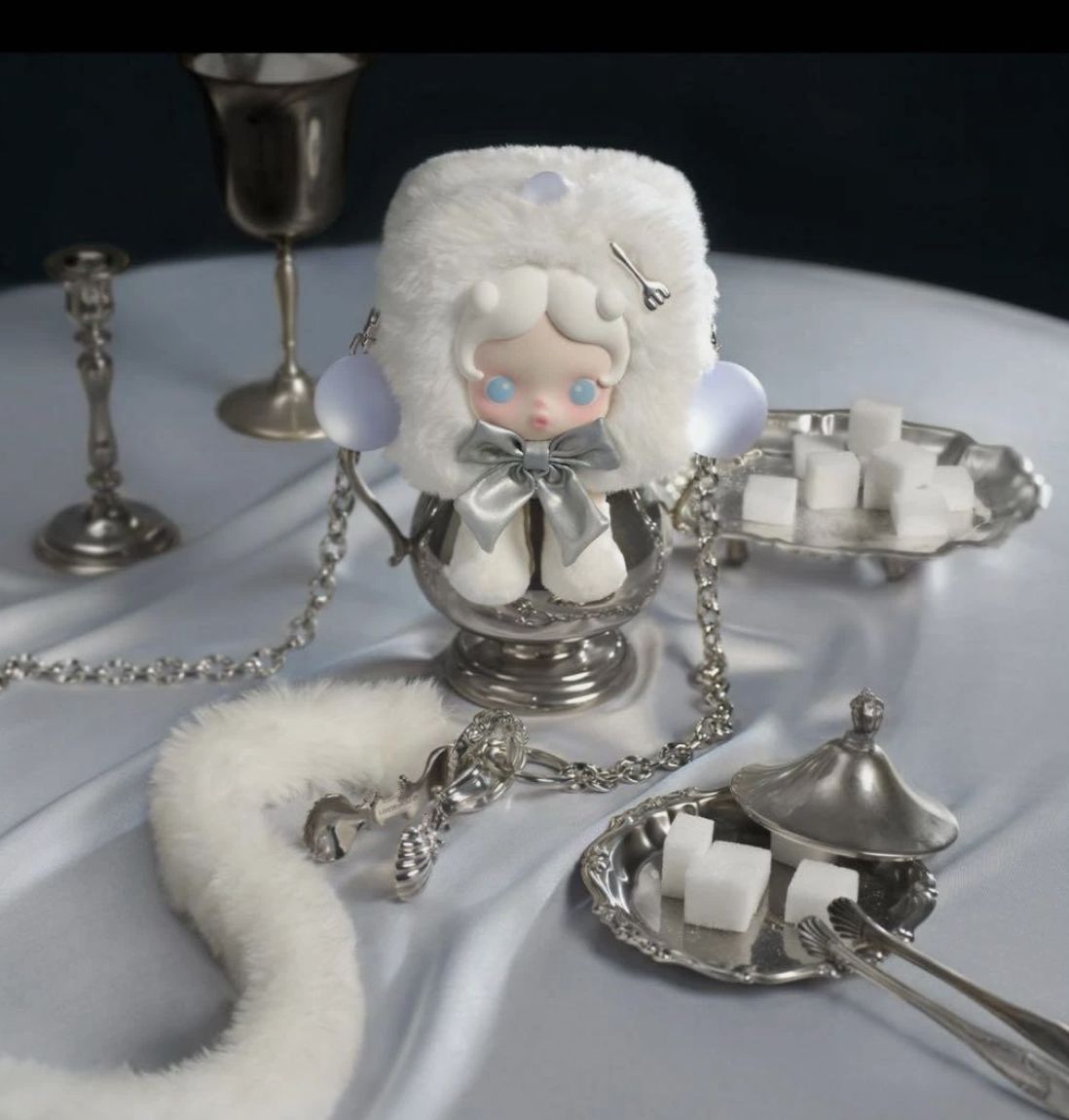 POP MART-Skullpanda The Feast Begins The Sugar Tongs-No Return No Refund No Exchange-Resale