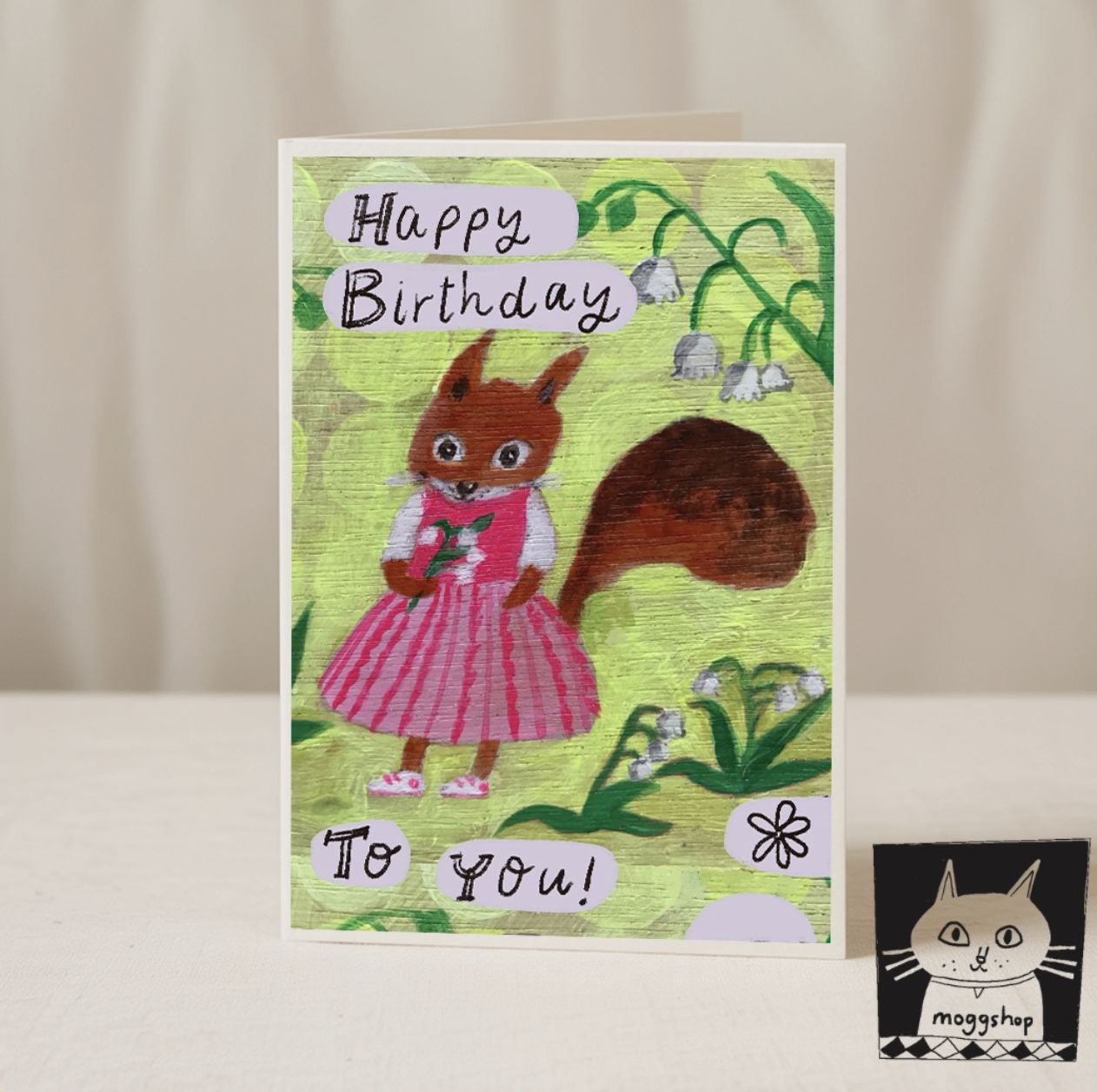 Happy Birthday To You 5x7/A6 Card- Collab X Mogg Shop