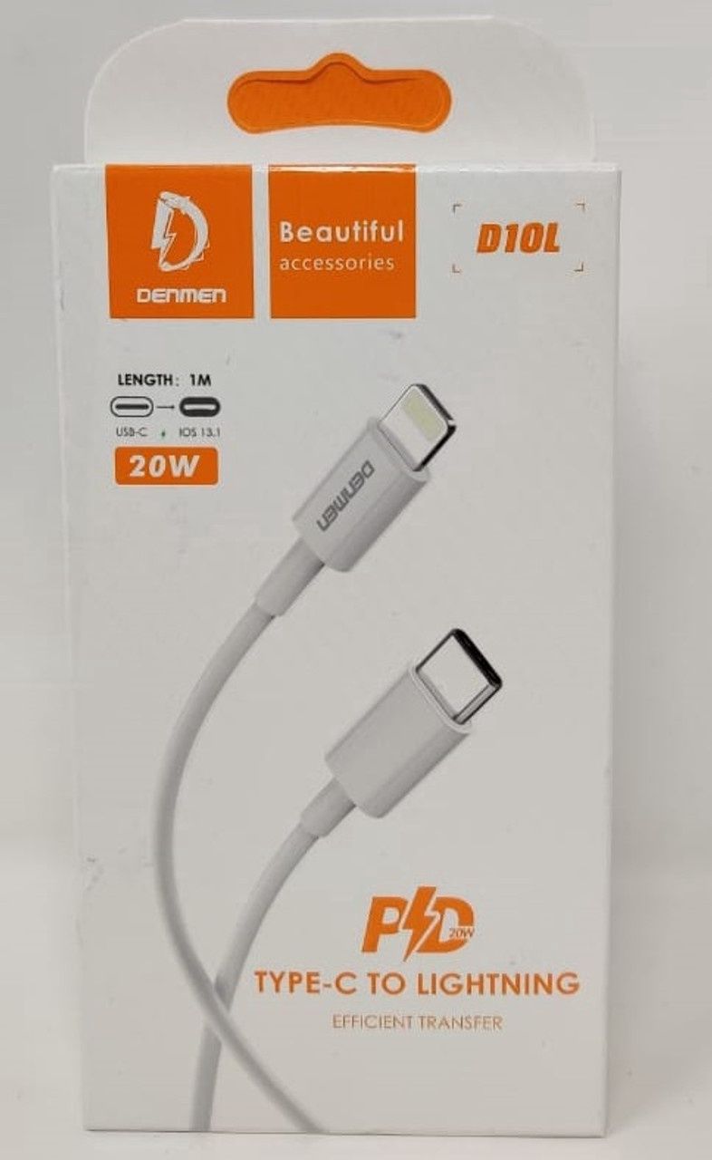 DENMEN 20W TYPEC-IOS CABLE D10L