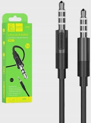 DENMEN 3.5MM AUX  AUDIO DX01 BLACK 1M