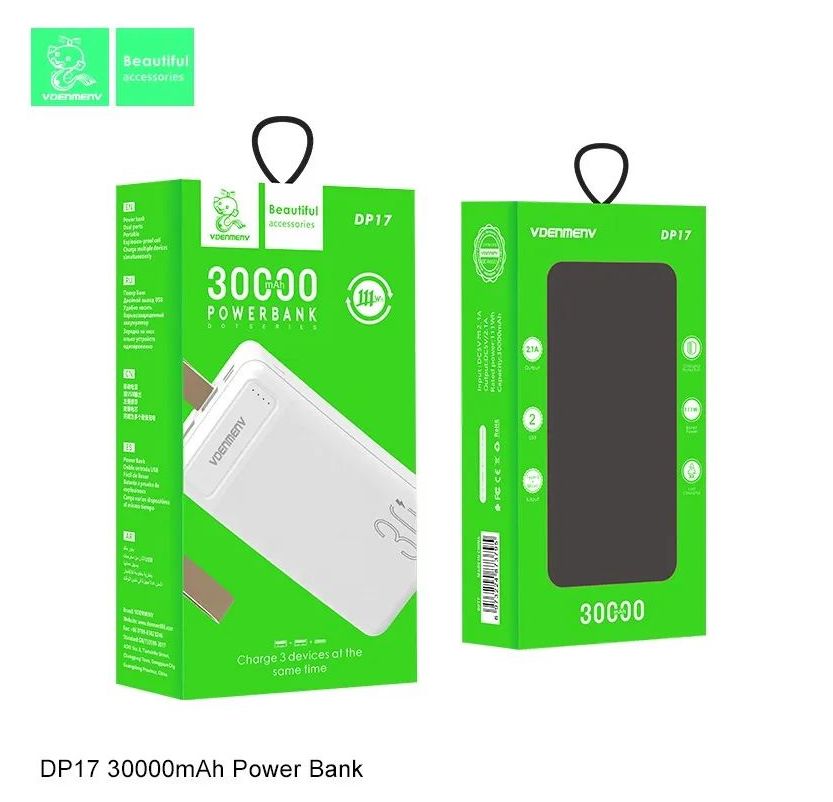 DENMEN 30000MAH POWERBANK - DP17
