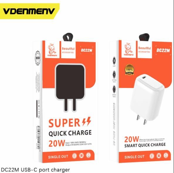 DENMEN 20W SMART QUICK CHARGE -DC22M