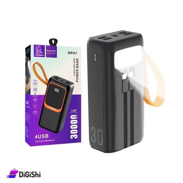 DENMEN 30000 POWEREBANK W/ 4USB -DP31