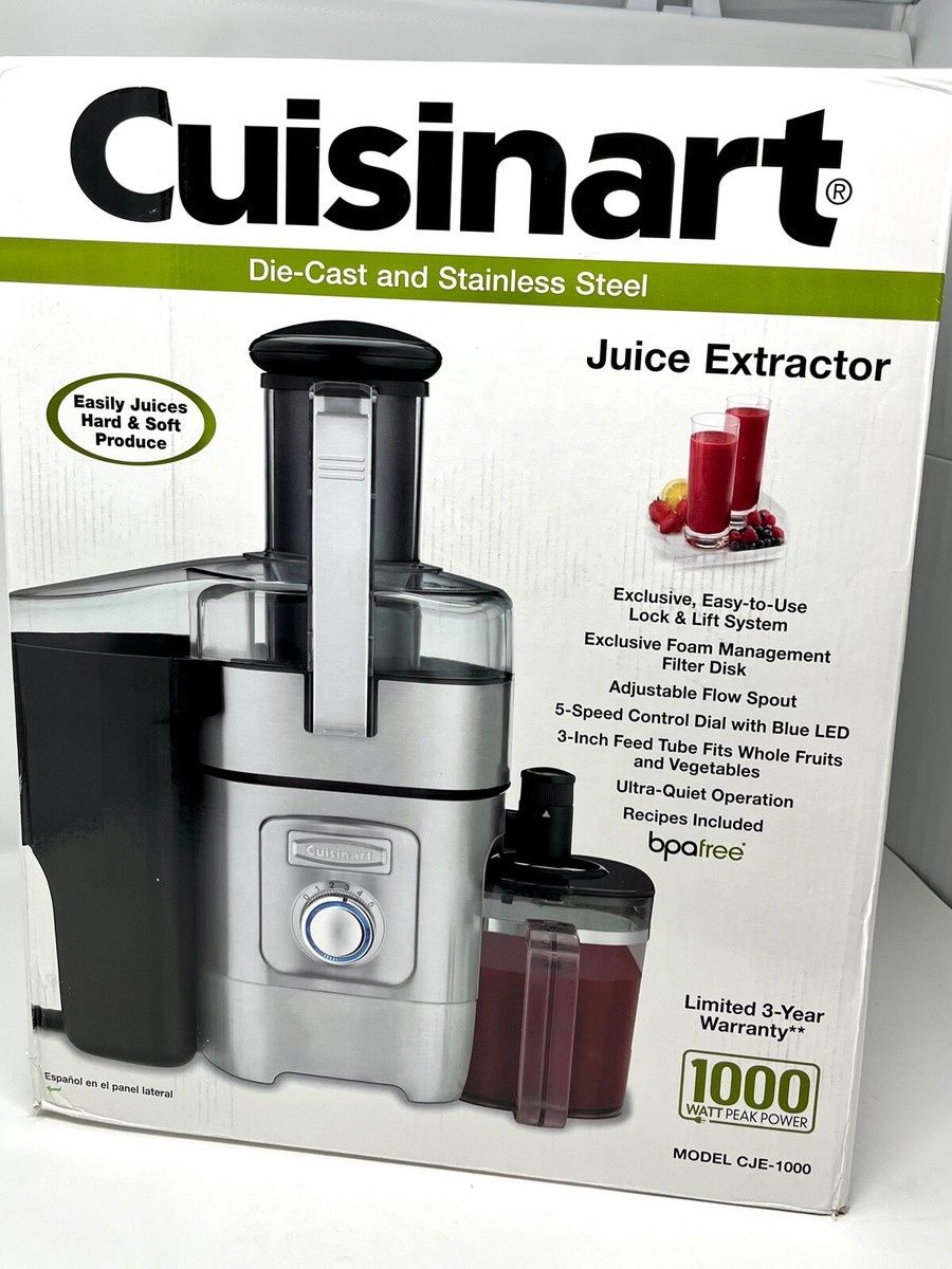 CUISINART JUICE EXTRACTOR