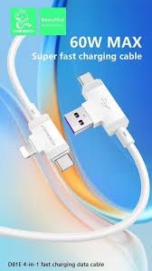 DENMEN 4IN1 60W TYPEC-TYPEC CABLE -D81E