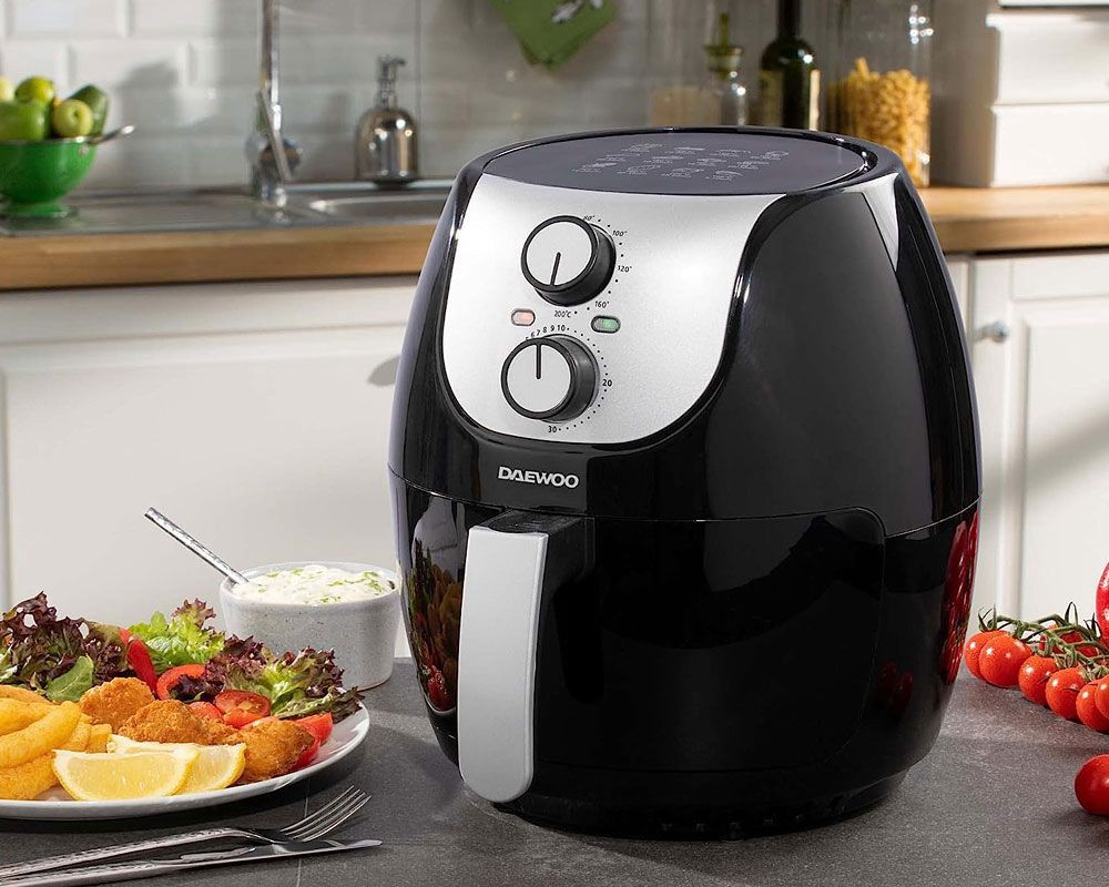 DAEWOO DIGITAL AIR FRYER SINGLE POT DE-DAF2234