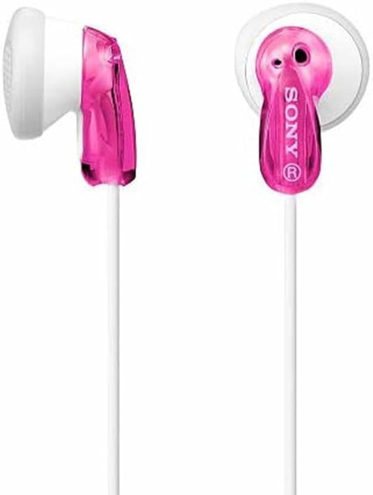 SONY EARBUDS HEADPHONE PINK MDRE9LP