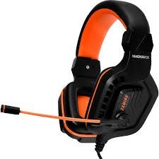 MAGNAVOX ORANGE GAMING HEADSET -MGA3119