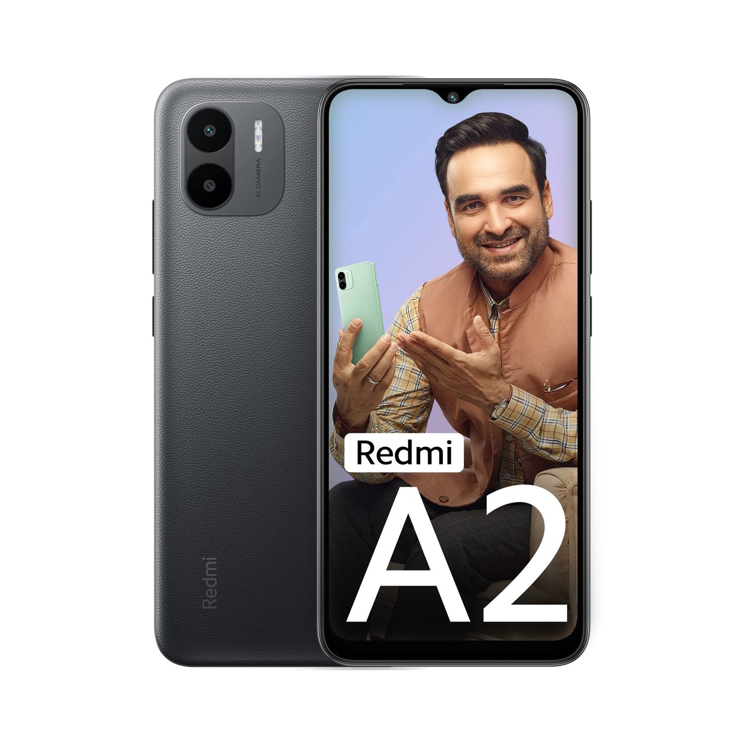 REDMI A2 PHONE 32GB - BLACK