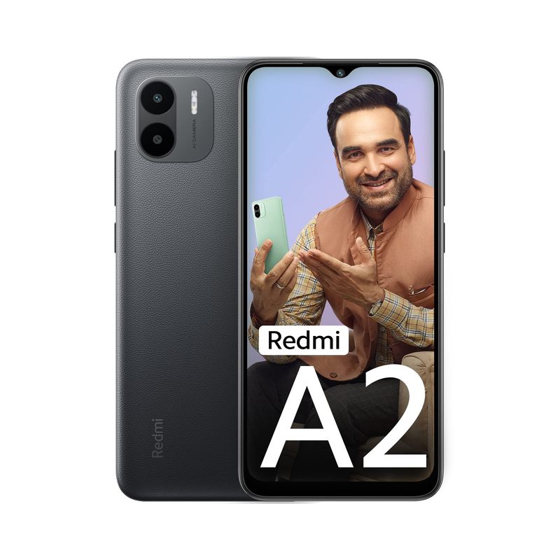 REDMI A2 PHONE 32GB - BLACK