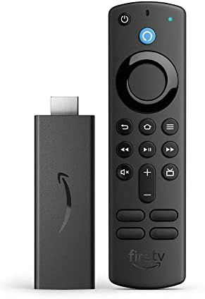 AMAZON FIRE TV STICK WITH ALEXA  VOICE REMOTE