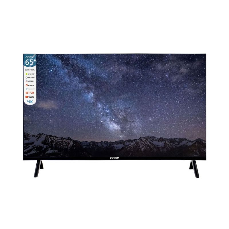 COBY 65 INCH HD LED SMART TV