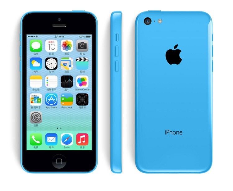 APPLE IPHONE 5C 16GB PHONE- BLUE