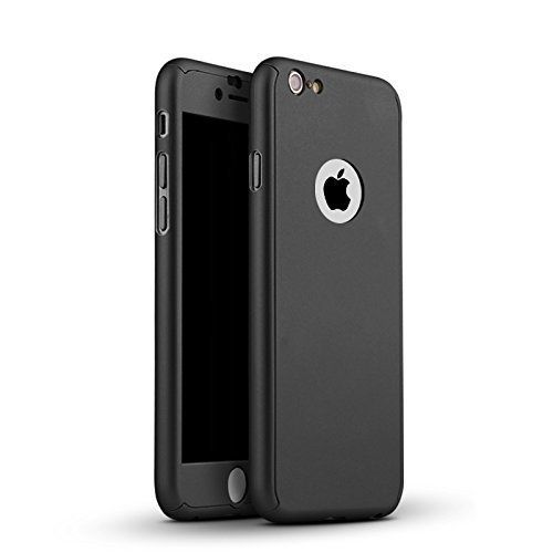APPLE I6PLUS 360 DEGREES PROTECTION CASE-BLACK