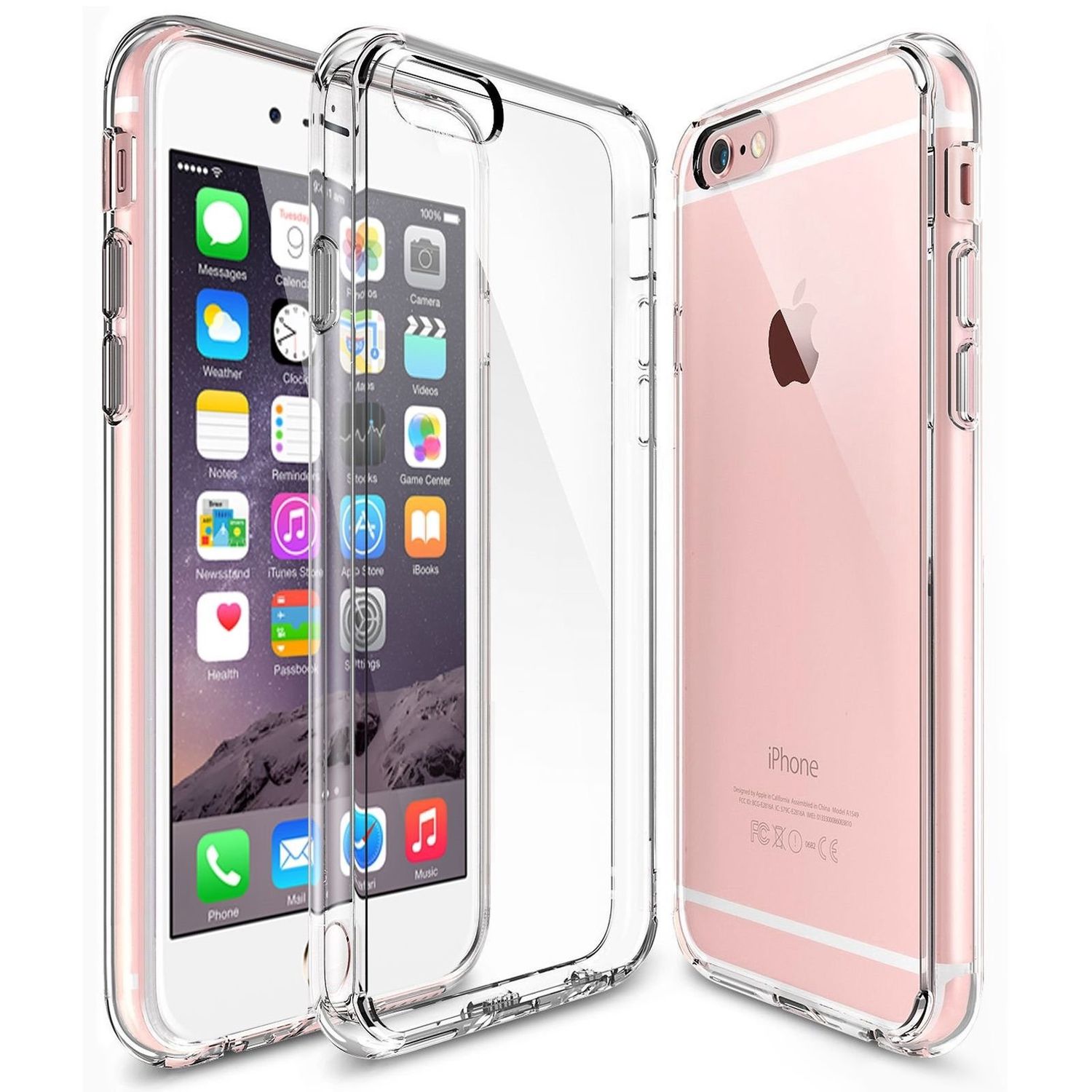 APPLE IPHONE 6 PLUS 360 DEGRESS PROTECTION CASE-CLEAR
