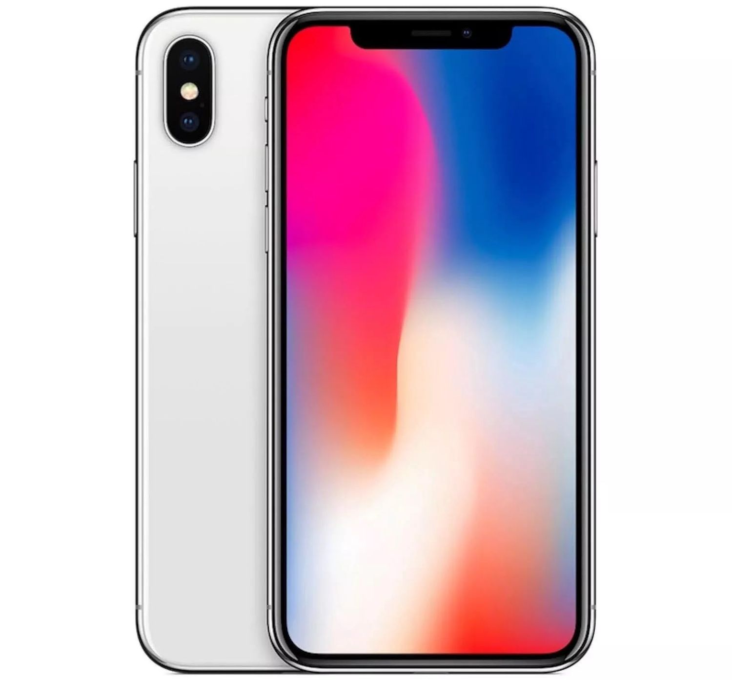 APPLE IPHONE X PHONE 64GB- SILVER