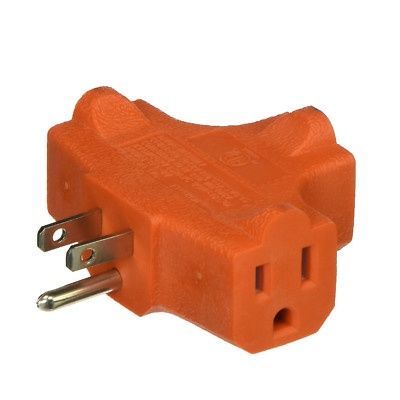 3 OUTLET WALL TAP GROUND