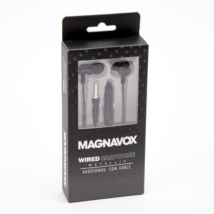 MAGNAVOX WIRED METAL EARBUDS - MHP4311/M0