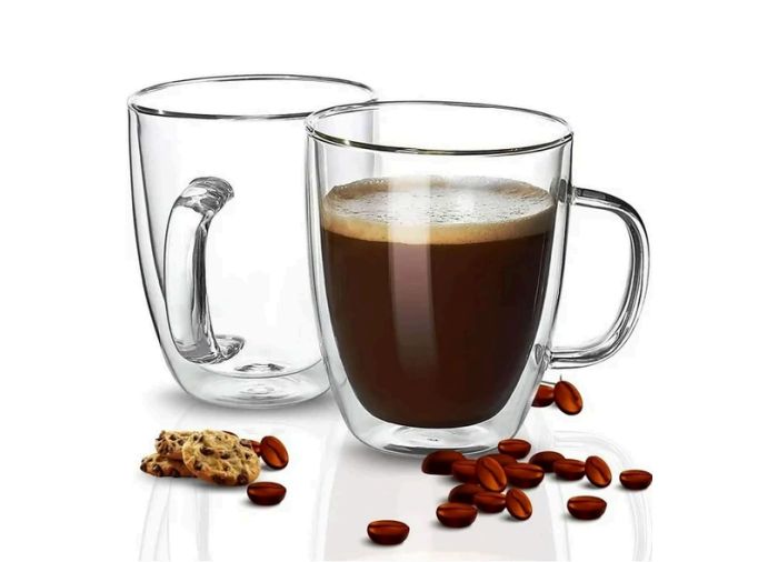 BOROSILATE DOUBLE WALL GLASS 480ML