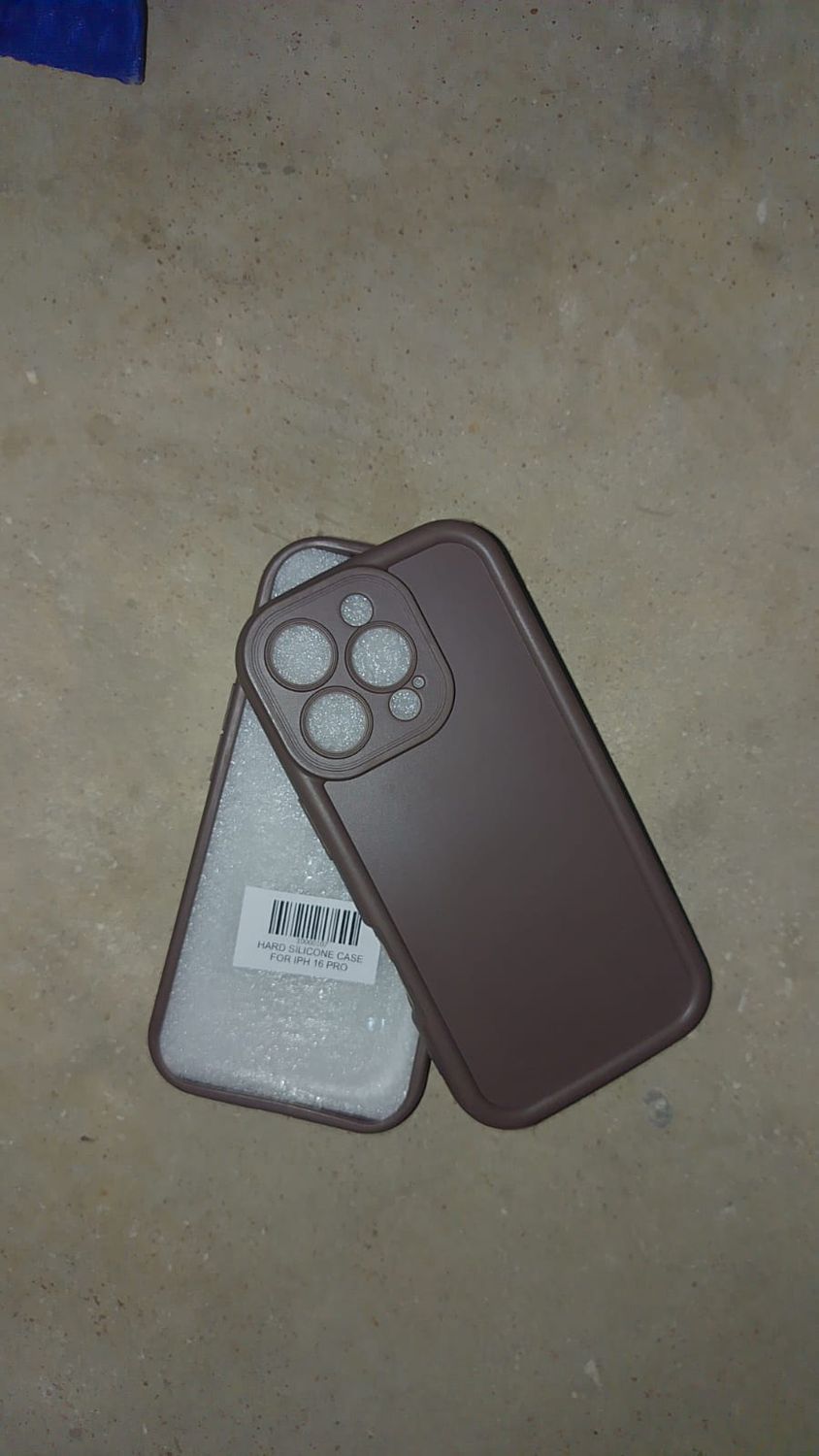 HARD SILICONE CASE FOR IPH 16 PRO