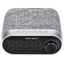 MUSIC APOLLO A1 WIRELESS BLUETOOTH AND ALARM SPEAKER