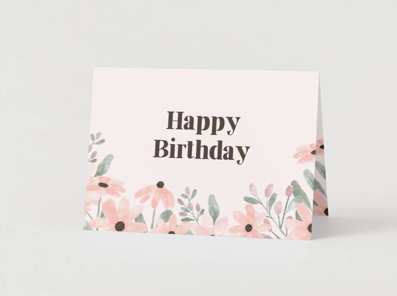 Folded Cards- Quote Only