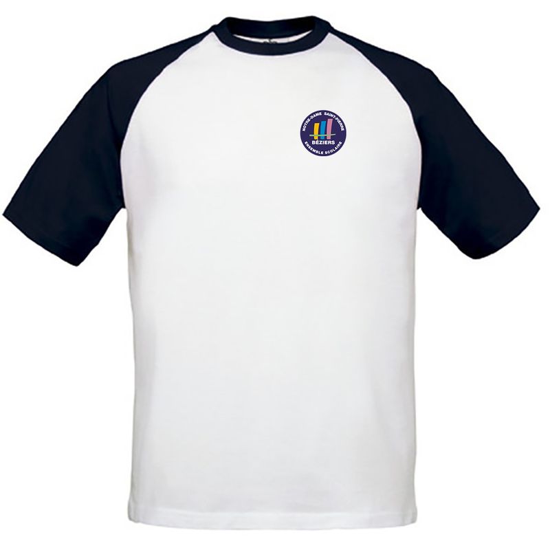 T-shirt sport bi-couleur