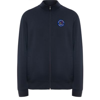 Gilet zippé marine