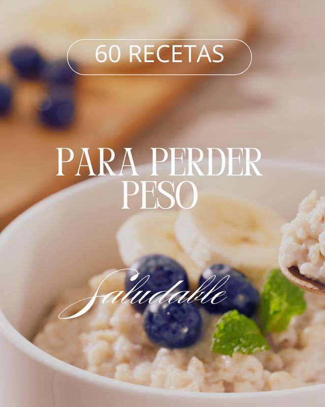 Ebook de 60 Recetas Saludables para Perder Peso Rapido