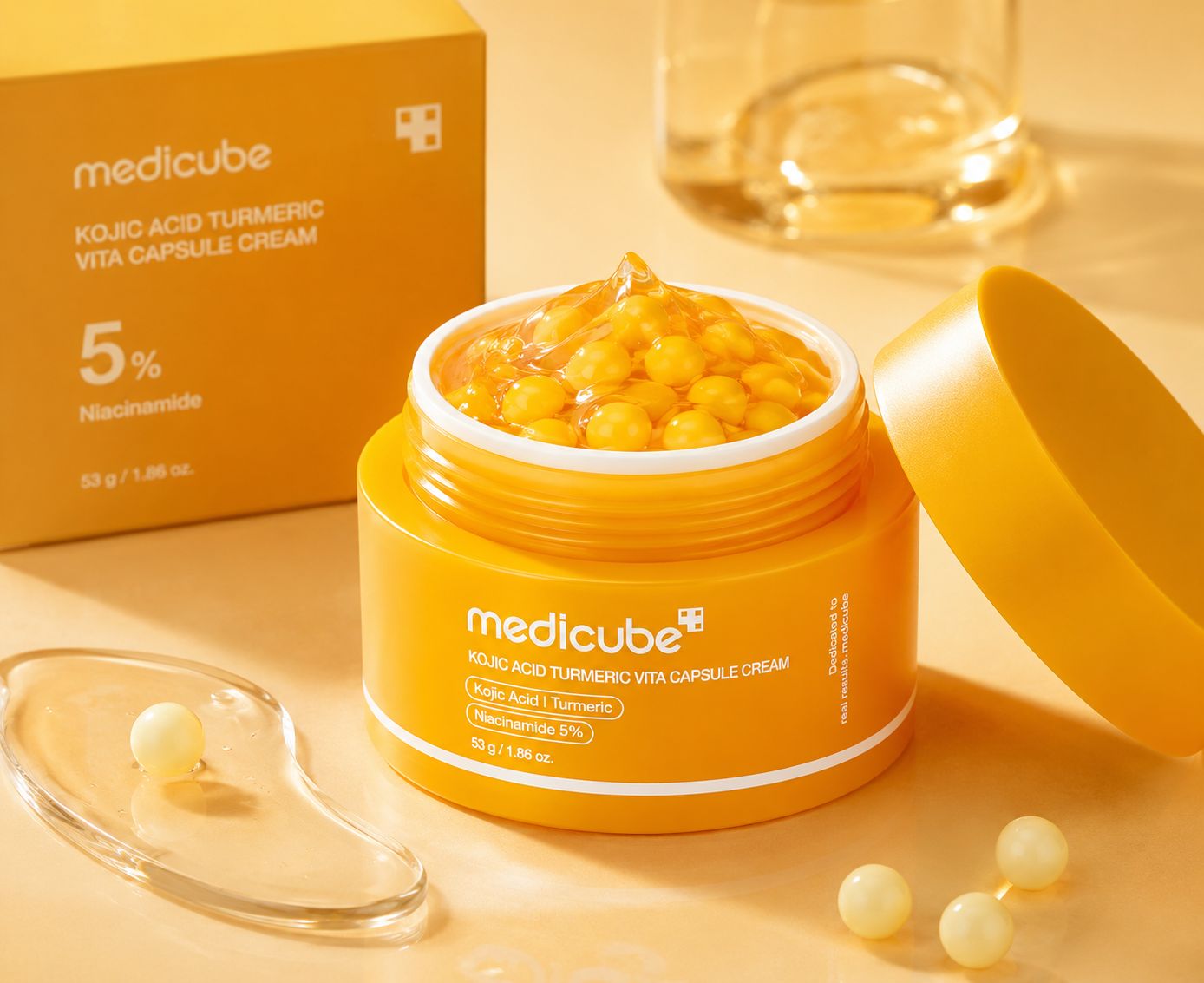 Medicube - Kojic Acid Turmeric Vita Capsule Cream