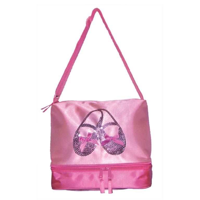 GEAR TOTE -SATIN/SEQUINS #3402  - PINK