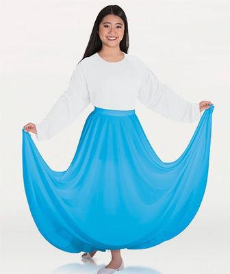 PRAISE DANCE CIRCLE SKIRT - CHILD  #0501  clearance