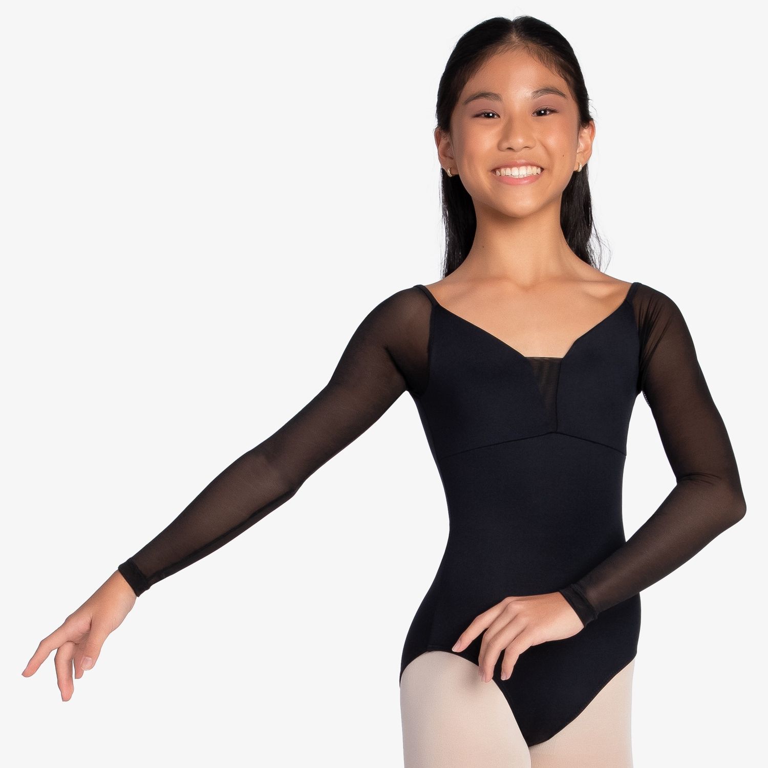 MESH LONG SLEEVE LEO #L2423